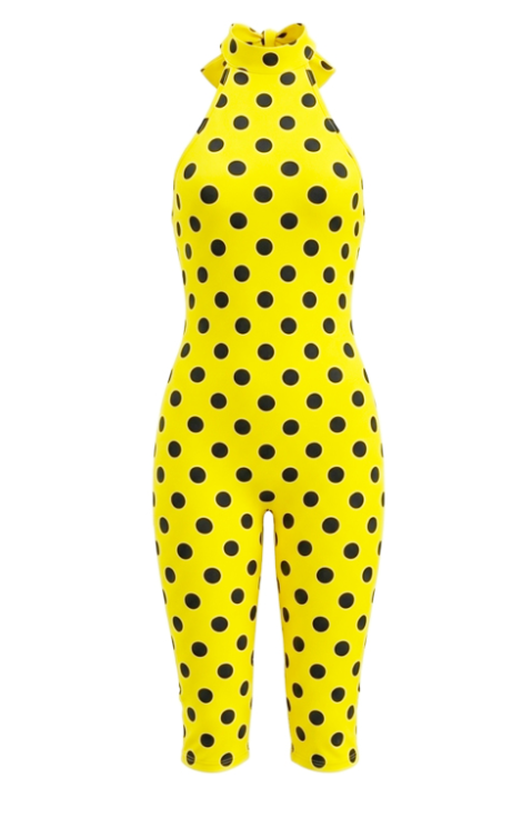RYNLEES Bandage Design Mid Wave Point Romper