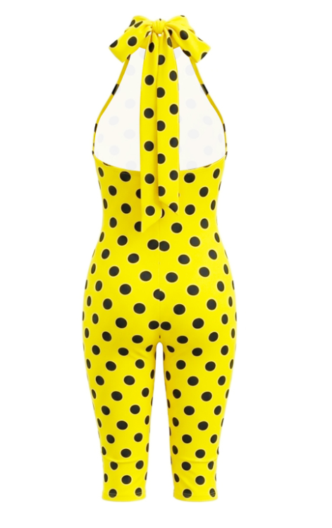 RYNLEES Bandage Design Mid Wave Point Romper