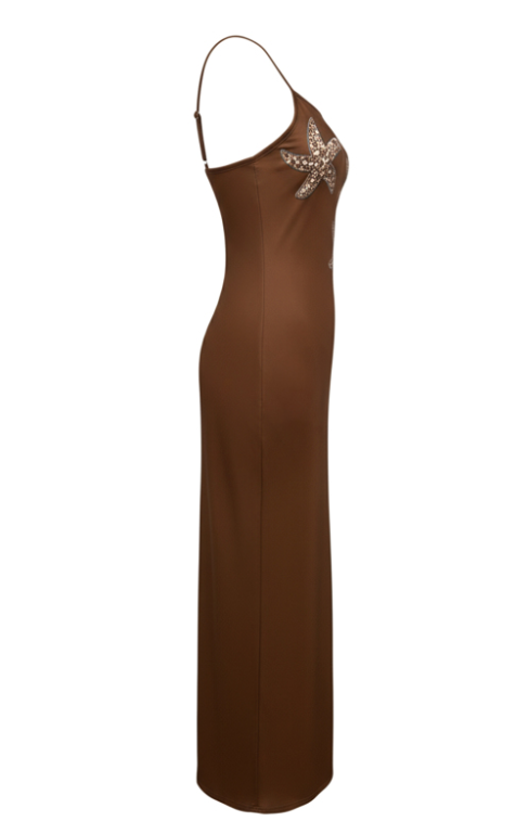 RYNLEES LovelyWholesale™ Patchwork Starfish Maxi Dress